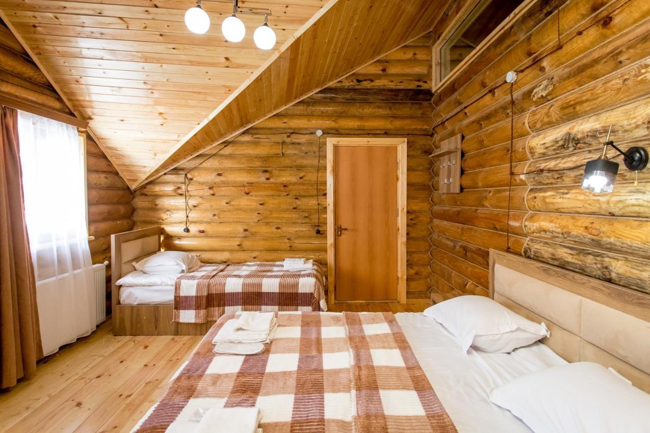 Snow Time Eco Chalet Gudauri Exteriör bild
